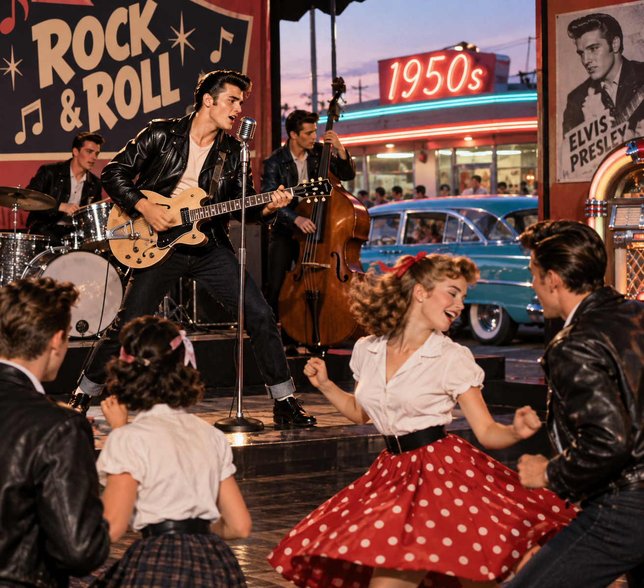 Anni 50 e nascita del Rock & Roll